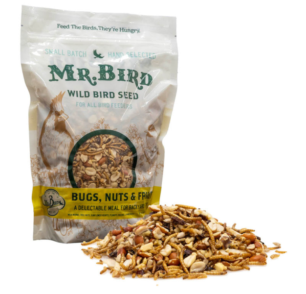 Nuts, Bugs & Fruit Bird Seed Bag Small